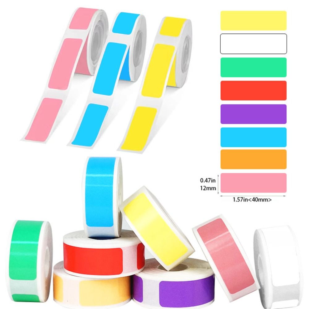 Label Maker - Nuova carta adesiva colorata per etichettatrici,