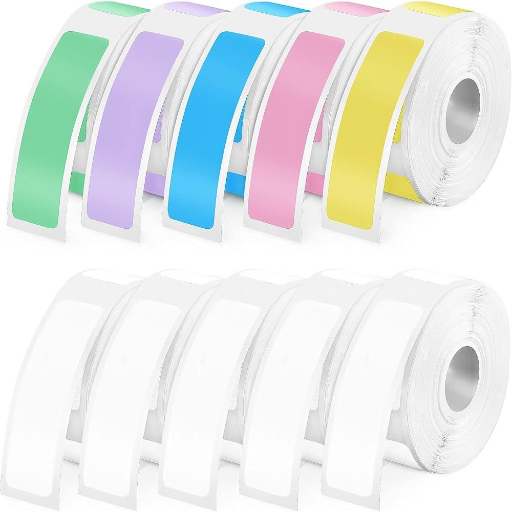 Label Maker - Carta per etichette adesive colorate, 12