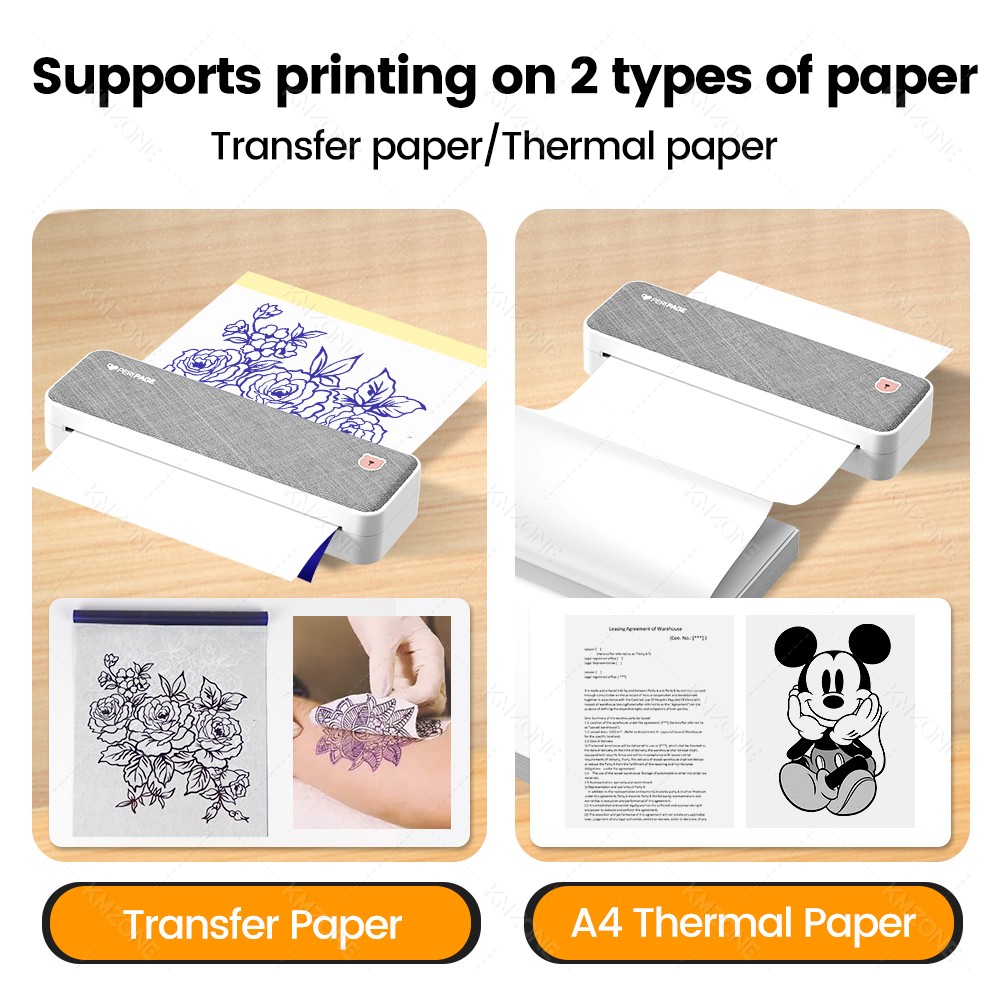 Peripage A4 Stampante portatil - Commercial Book Printing Machines recensione e prezzo