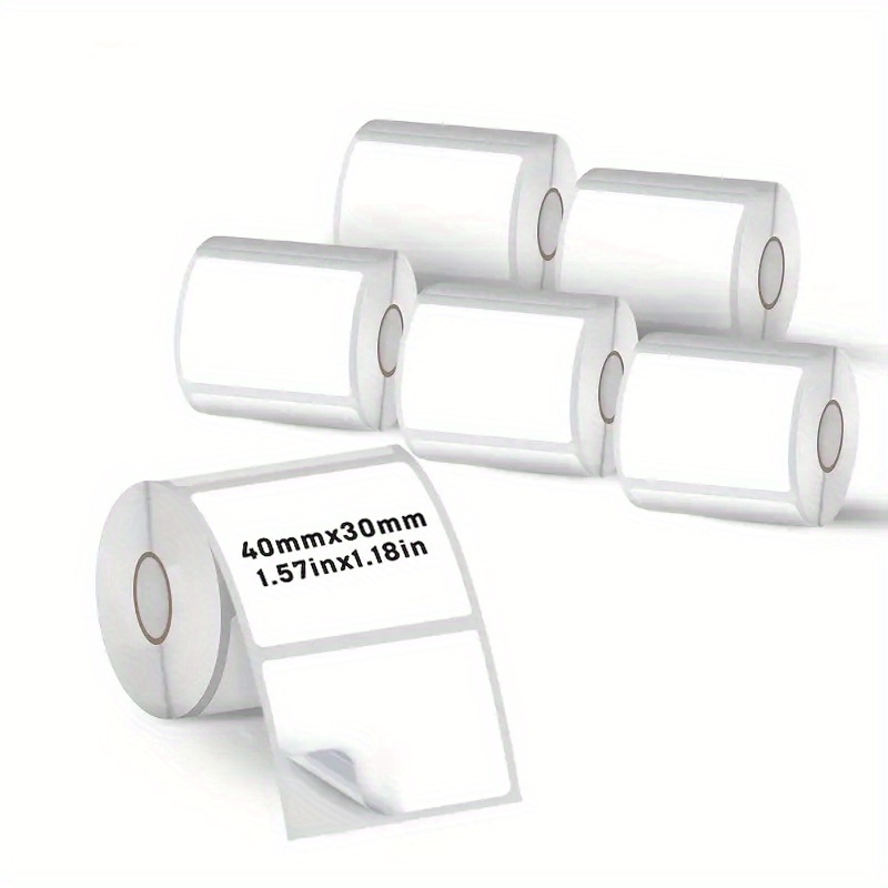 6 rotoli 40x30mm carta per eti - Label Maker recensione e prezzo