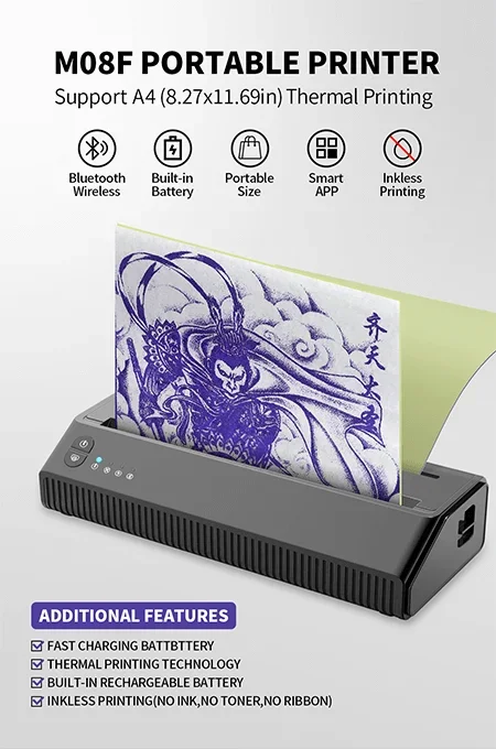 Stampante per stencil per tatu - Thermal Printer recensione e prezzo